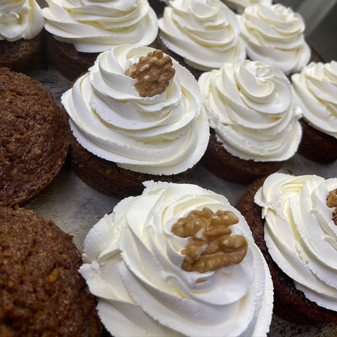 Carrot & Walnut Cake