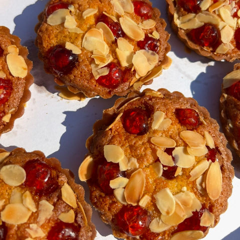 Cherry Bakewell Tart