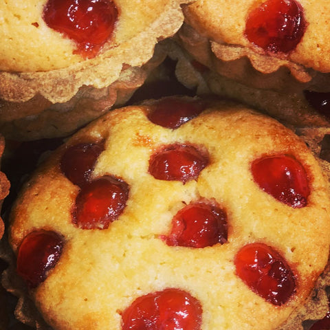 Cherry Bakewell Tart