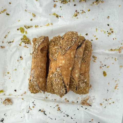 Cannoli – Hazelnut & Walnut (Pick-Up)