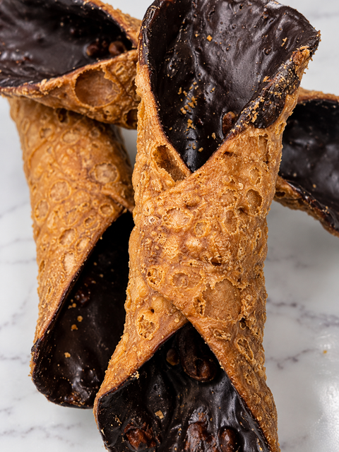 Cocoa Cannoli Shells