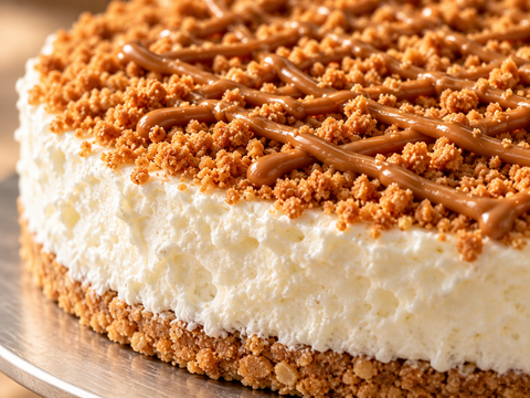 Crunchy Biscoff Cheesecake