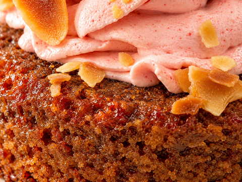 Gluten-Free & Vegan Raspberry & Almond Cake Ind.