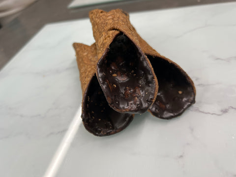 Cocoa Fusion Cannoli Shells