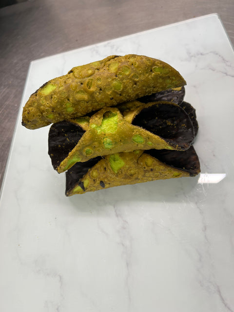 Sicilian Pistachio Cannoli Shells