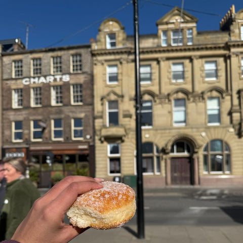Strawberry Jam Doughnut