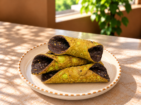 Pistachio Cannoli Shells