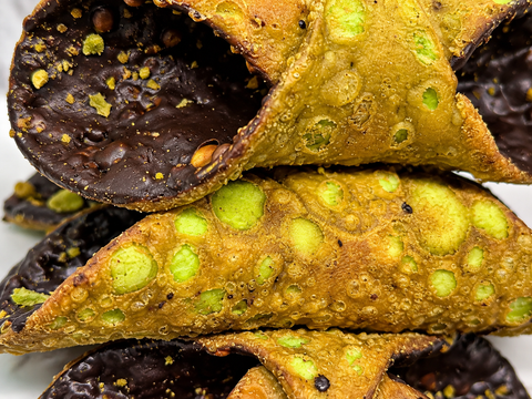Pistachio Cannoli Shells