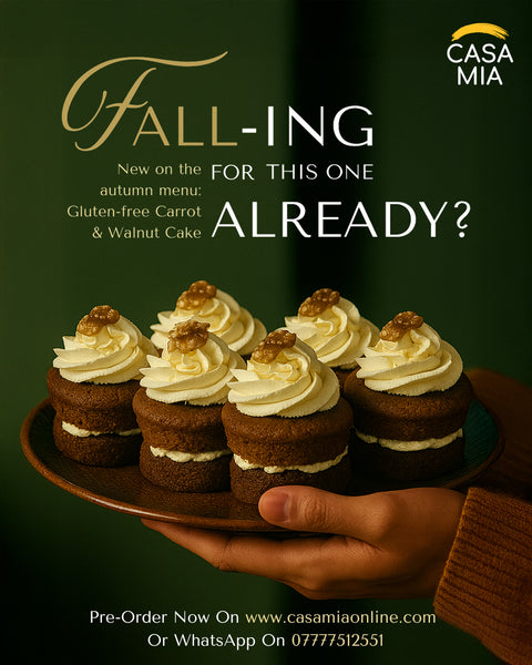 Gluten Free Carrot & Walnut Cake