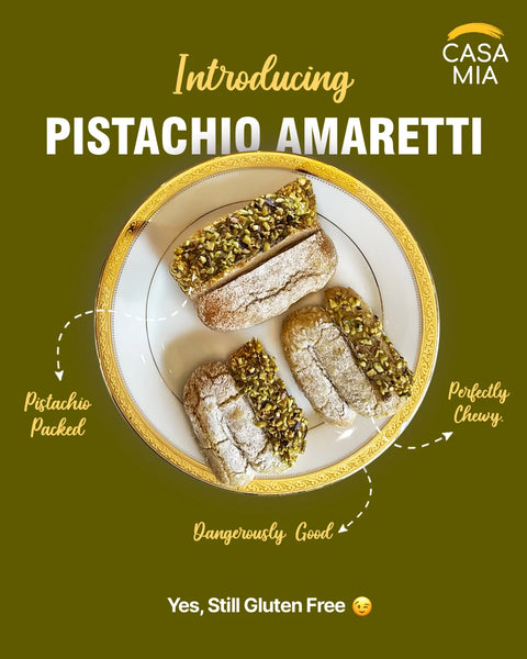 Pistachio Amaretti