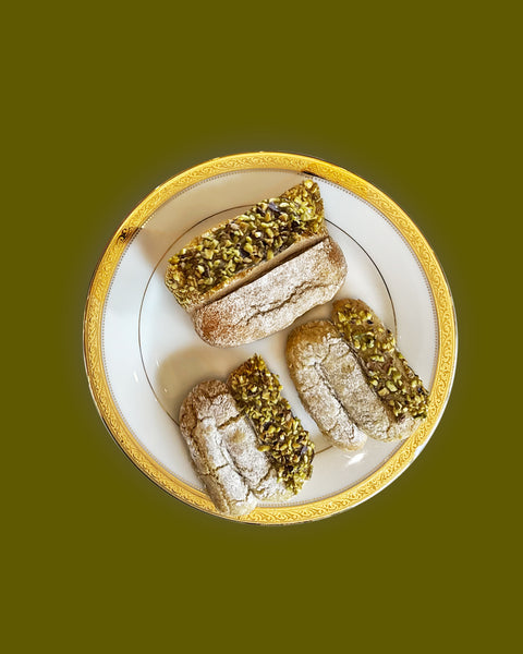 Gluten free & Dairy free Pistachio Amaretti