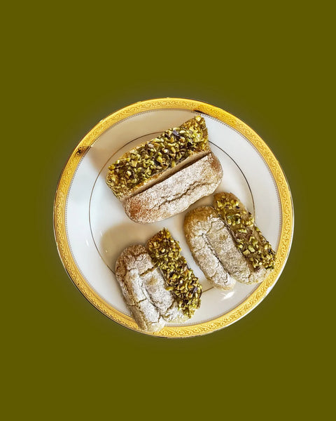 Pistachio Amaretti