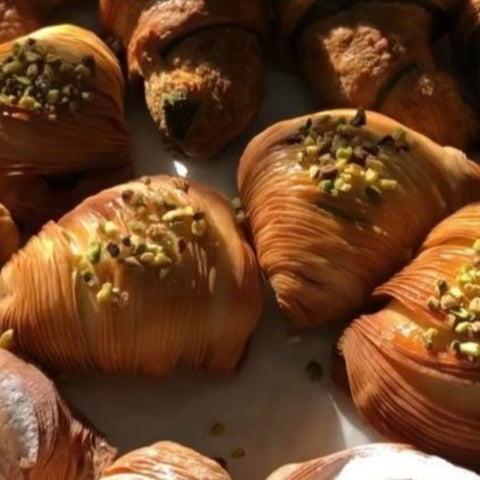 Sfogliatella Riccia with Pistachio