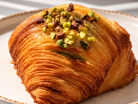 Sfogliatella Riccia with Pistachio