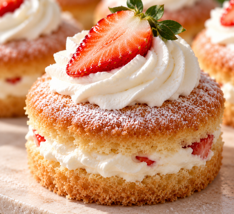 Victoria Sponge Cake Ind.